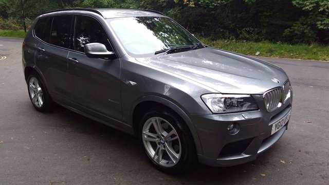 2012 12 BMW X3 3.0 XDRIVE30D M SPORT 5d AUTO 255 BHP