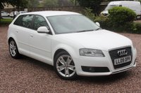 USED 2009 09 AUDI A3 1.9 TDI E SPORTBACK 5d 104 BHP 1 FORMER KEEPER