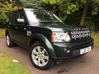 USED 2011 11 LAND ROVER DISCOVERY 3.0 4 SDV6 XS 5d AUTO 245 BHP ''7 SEATER WITH BIKE RACK AND REAR BOOT LINNER, 1 RETIRED OWNER''