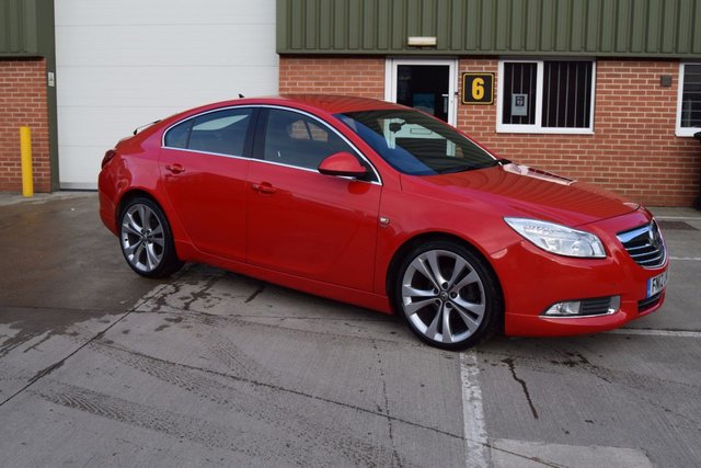 2012 12 Vauxhall Insignia 2.0 SRI NAV VX-LINE RED CDTI ECOFLEX S/S 5d 157 BHP