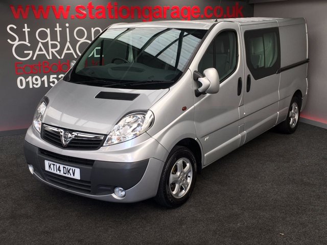 2014 14 Vauxhall Vivaro 2.0 2900 CDTI SPORTIVE LWB CREW CAB NO VAT
