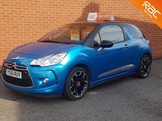 2012 61 Citroen DS3 1.6 DSTYLE PLUS 3d 120 BHP