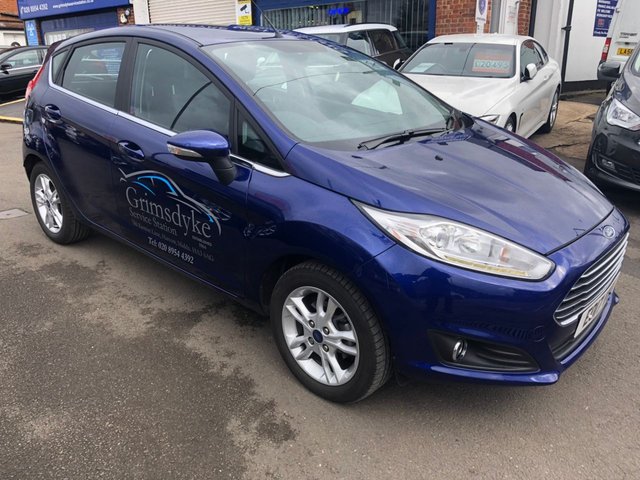2017 17 Ford Fiesta 1.0 ZETEC 5d AUTO 99 BHP