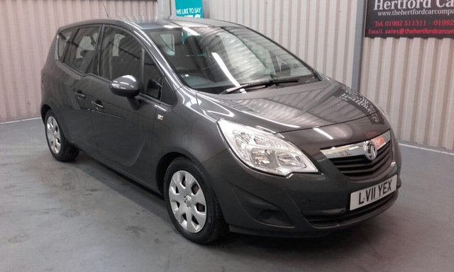 2011 11 Vauxhall Meriva 1.7 EXCLUSIV CDTI 5d AUTO 99 BHP