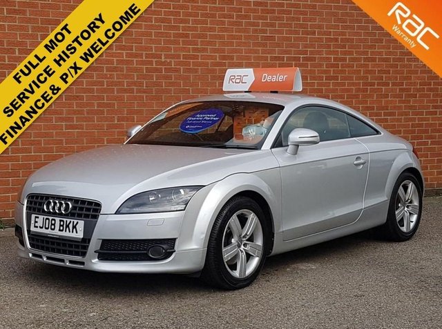 2008 08 Audi TT 2.0 TFSI 3d 200 BHP FULL BLACK LEATHER