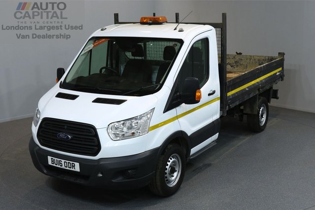 2016 16 FORD TRANSIT 2.2 350 L2 MEDIUM WHEELBASE 124 BHP TIPPER