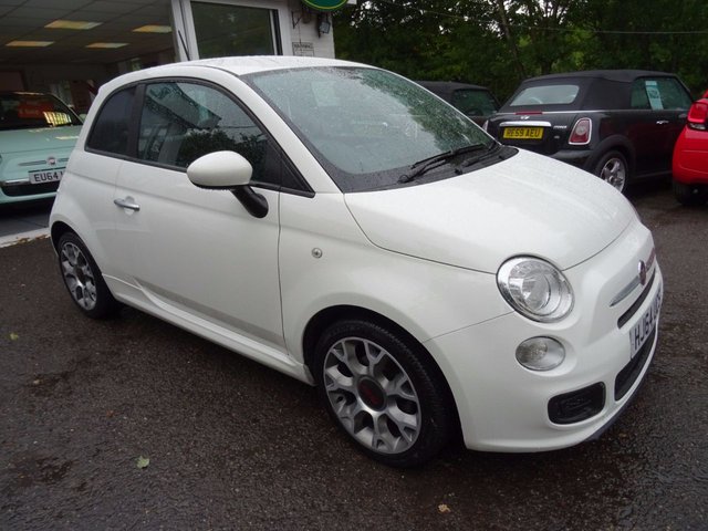 2014 64 Fiat 500 0.9 TWINAIR S 3d 105 BHP