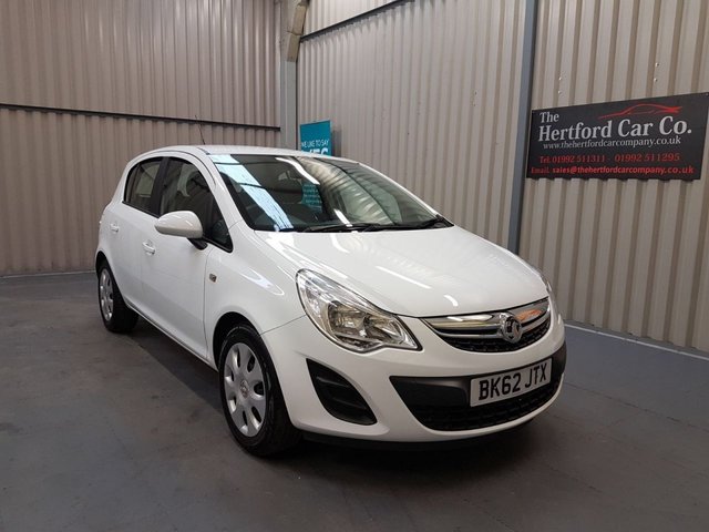 2012 62 Vauxhall Corsa 1.4 EXCLUSIV AC 5d 98 BHP