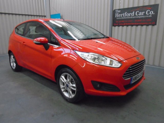 2014 64 Ford Fiesta 1.2 ZETEC 3d 81 BHP