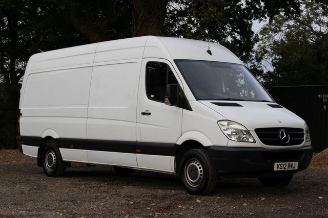 2012 12 Mercedes-Benz Sprinter MERCEDES SPRINTER  313 CDI LONG WHEEL BASE HIGH ROOF  VAN price is plus VAT  