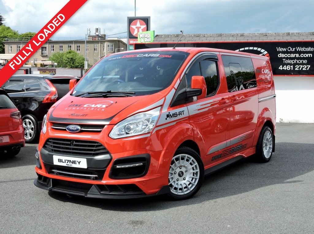 USED 2017 17 FORD TRANSIT CUSTOM  290 LIMITED DCIV AUTO 168 BHP 5 SEATER PLUS VAT