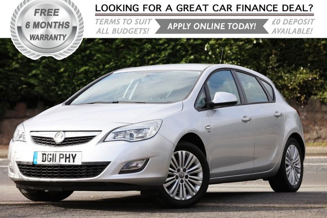 2011 11 Vauxhall Astra 1.7 EXCITE CDTI 5d 108 BHP