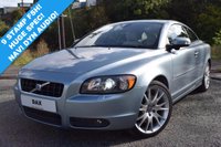 USED 2009 58 VOLVO C70 2.4 D5 SE LUX 2d AUTO 180 BHP 8 STAMP FSH! FANTASTIC LOW MILEAGE EXAMPLE WITH BIG SPEC! SAT NAV! HEATED SEATS! CREAM LEATHER!
