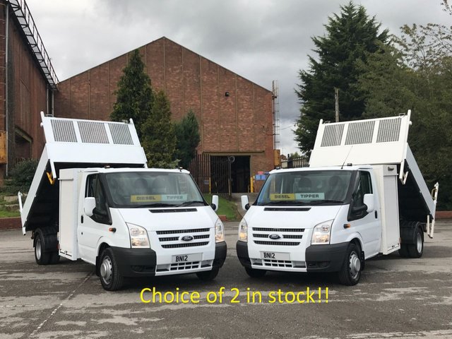 2012 12 Ford Transit 2.2 125 350 LWB Tipper+ Pod Toolbox Free UK Delivery,