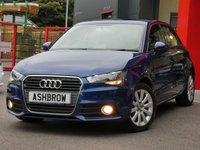 USED 2014 14 AUDI A1 SPORTBACK 1.6 TDI SPORT 5d 105 S/S UPGRADE REAR ACOUSTIC PARKING SENSORS, MANUAL 5 SPEED GEARBOX, START STOP TECHNOLOGY, BLUETOOTH PHONE & MUSIC STREAMING, FRONT FOG LIGHTS, 16 INCH 10 SPOKE ALLOYS, GREY CLOTH INTERIOR, SPORT SEATS, LEATHER MULTIFUNCTION STEERING WHEEL, AIR CONDITIONING, ELECTRIC WINDOWS x4, ELECTRIC HEATED DOOR MIRRORS, CD HIFI WITH SD CARD READER, AUX INPUT, ISO FIX, FOLDING REAR SEATS, AIRBAGS WITH PASSENGER OFF FUNCTION, VANITY MIRRORS.  1 OWNER FROM NEW, SERVICE HISTORY, &pound;0 ROAD TAX (99 G/KM)