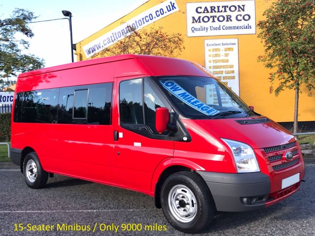 2014 14 Ford Transit 350 LWB TDCi 135 15 SEAT MINIBUS # LOW MILEAGE # RWD FREE UK DELIVERY