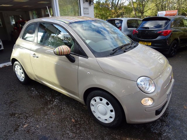 2013 13 Fiat 500 0.9 TWINAIR COLOUR THERAPY 3d 85 BHP *BUNNY STRIPE EDITION*