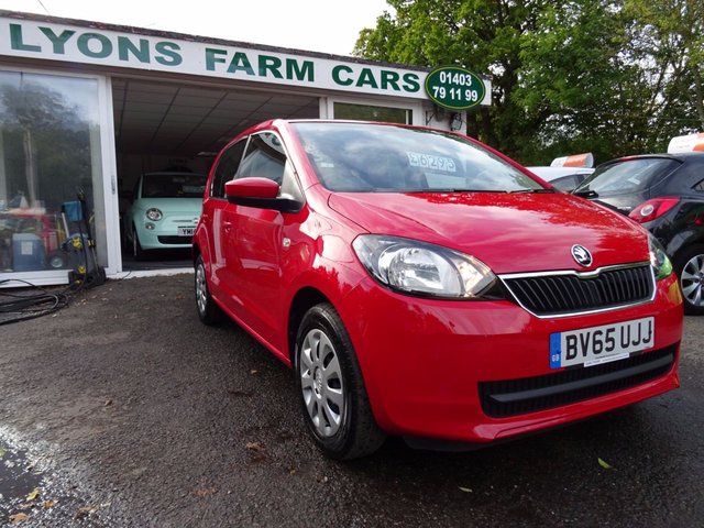 2015 65 Skoda Citigo 1.0 SE MPI 5d 59 BHP