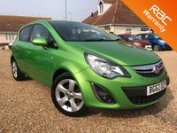 USED 2012 62 VAUXHALL CORSA 1.2 SXI AC 5d 83 BHP Stunning 5 Door Vauxhall Corsa in Green