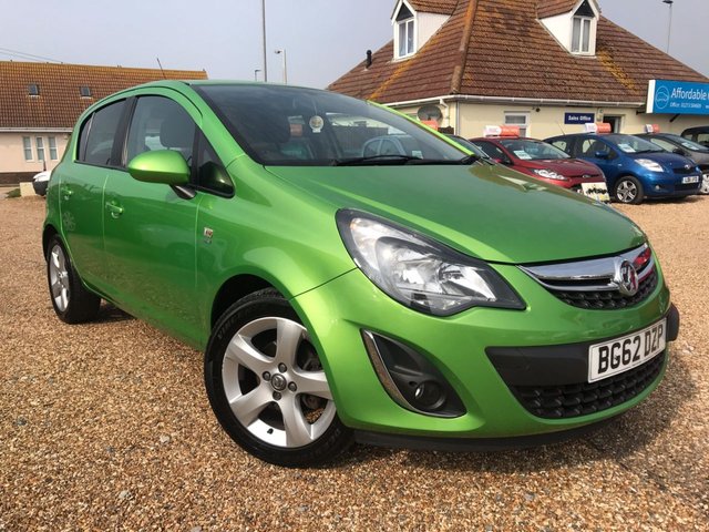 2012 62 Vauxhall Corsa 1.2 SXI AC 5d 83 BHP