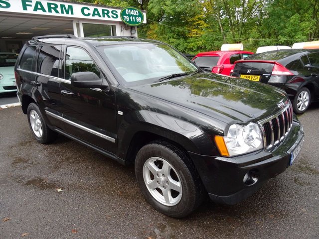 2007 57 Jeep Grand Cherokee 3.0 V6 CRD LIMITED 5d AUTOMATIC 215 BHP 4WD