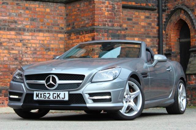 2012 62 Mercedes-Benz Slk 3.5 SLK350 BlueEFFICIENCY AMG Sport Edition 125 7G-Tronic Plus 2dr
