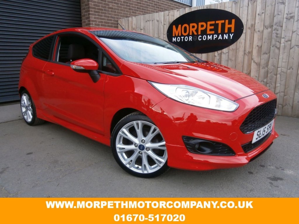 USED 2015 15 FORD FIESTA 1.0 ZETEC S 3d 124 BHP ***ONE OWNER WITH FULL SERVICE HISTORY & MANUFACTURES WARRANTY***