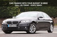 USED 2014 14 BMW 5 SERIES 2.0 520D SE 4d AUTO 181 BHP 