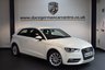 USED 2013 62 AUDI A3 1.4 TFSI SE 3DR 121 BHP + FULL SERVICE HISTORY + VOICE COMMAND + PARK ASSIST + TELEPHONE + 16 INCH ALLOY WHEELS +