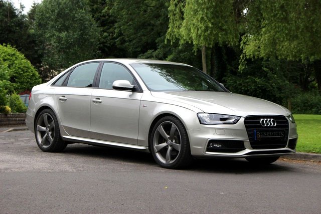 2012 62 Audi A4 2.0 TDI S LINE BLACK EDITION 4d 141 BHP