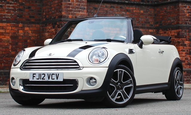 2012 12 MINI Convertible 1.6 COOPER 122 BHP