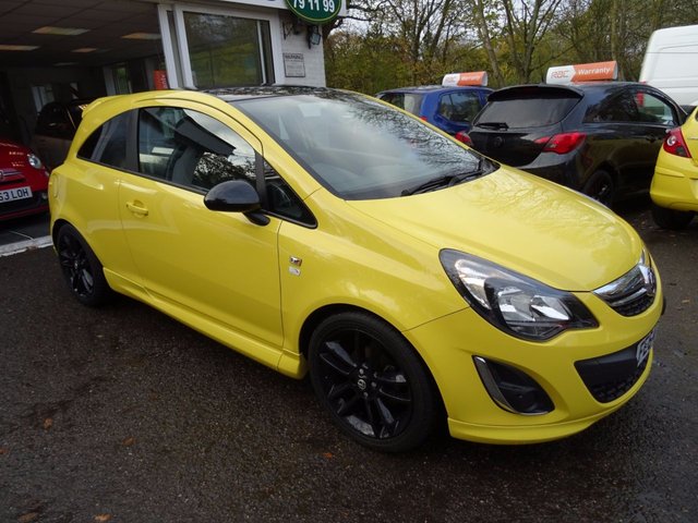 2014 64 Vauxhall Corsa 1.2 LIMITED EDITION 3d 83 BHP