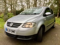 USED 2009 59 VOLKSWAGEN FOX 1.2 URBAN 6V 3d 55 BHP ONLY 14,590 MILES WITH 2 LADY OWNERS GREAT SERVICE HISTORY//AUX-IN//REMOTE CENTRAL LOCKING//ELECTRIC FRONT WINDOWS//SPLIT REAR SEATS ONLY 14,590 MILES With' VW MAIN DEALER/SPECIALIST SERVICE HISTORY, ''INSURANCE GROUP 1 and 2 PRIVATE OWNERS  ''GREAT FIRST CAR'',55 BHP ONLY 14,590 MILES WITH 2 LADY OWNERS GREAT SERVICE HISTORY//AUX-IN//REMOTE CENTRAL LOCKING//ELECTRIC FRONT WINDOWS//SPLIT REAR SEAT,,,,GROUP 1 INSURANCE