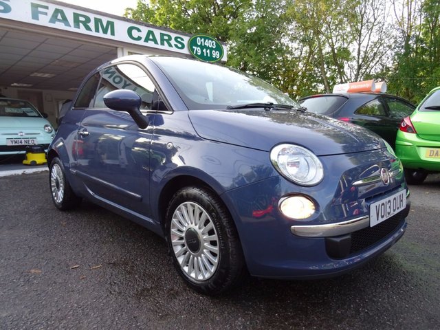 2013 13 Fiat 500 1.2 LOUNGE 3d 69 BHP