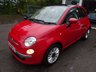 USED 2014 14 FIAT 500 1.2 CONVERTIBLE LOUNGE 3d 69 BHP Fiat Service History + Just Serviced by ourselves, One Lady Owner from new, MOT until August 2018, Great on fuel economy! Only &pound;30 Road Tax! Convertible