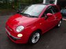 USED 2014 14 FIAT 500 1.2 CONVERTIBLE LOUNGE 3d 69 BHP Fiat Service History + Just Serviced by ourselves, One Lady Owner from new, MOT until August 2018, Great on fuel economy! Only &pound;30 Road Tax! Convertible