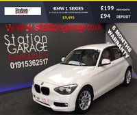 USED 2012 62 BMW 1 SERIES 2.0 116D SE 5d 114 BHP OYSTER HEATED LEATHER 