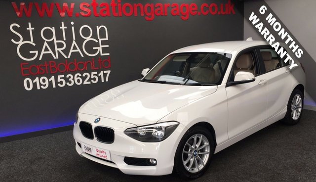 2012 62 BMW 1 Series 2.0 116D SE 5d 114 BHP OYSTER HEATED LEATHER