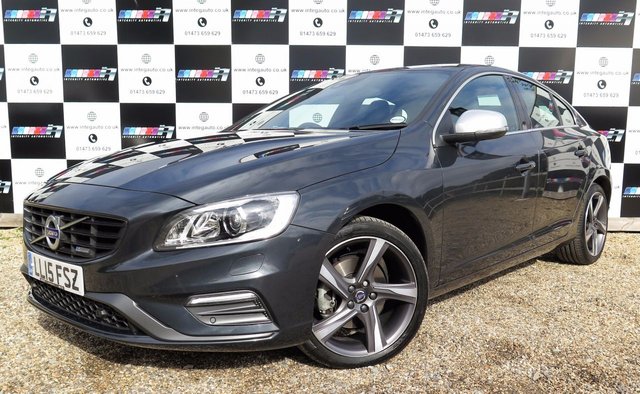 2015 15 Volvo S60 2.0 D4 R-DESIGN LUX NAV 4d AUTO 178 BHP