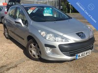 USED 2010 60 PEUGEOT 308 1.6 S 5d AUTO 120 BHP AUTOMATIC 1.6 PETROL 5 DOOR HATCHBACK