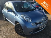 USED 2009 58 NISSAN MICRA 1.2 TEKNA 5d 80 BHP ECONOMICAL LOW MILEAGE 5 DOOR HATCHBACK