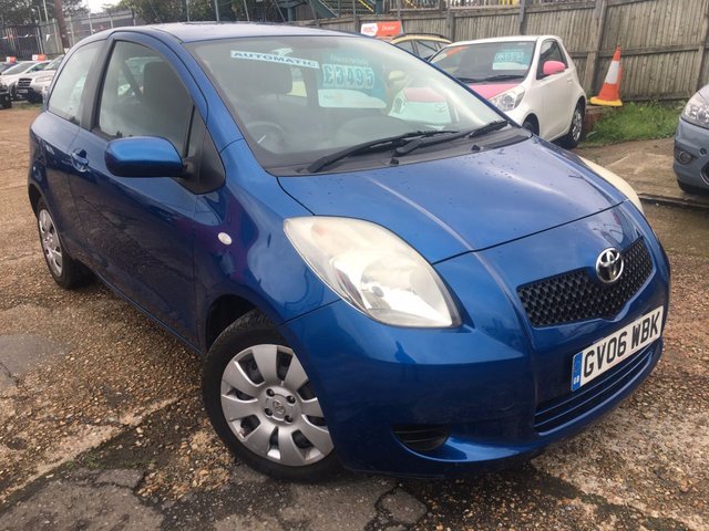 2006 06 Toyota Yaris 1.3 T3 VVT-I MM 3d AUTO 86 BHP