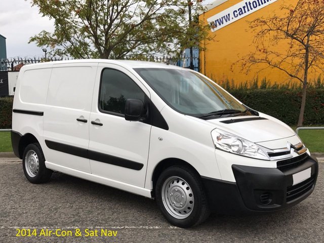 2014 64 Citroen Dispatch 1.6HDI 1000 L1H1 ENTERPRISE A/Con +Cruise printout Delivery T,B,A