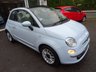 USED 2009 FIAT 500 1.2 CONVERTIBLE LOUNGE 3d 69 BHP *RARE COLOUR* One Previous Owner, Just Serviced by ourselves, NEW MOT (minimum 9 months), Great on fuel! Only &pound;30 Road Tax! Convertible
