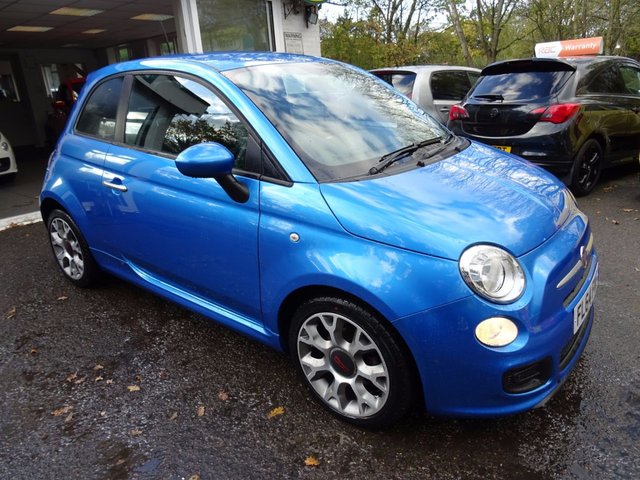 2014 64 Fiat 500 0.9 TWINAIR S 3d 105 BHP