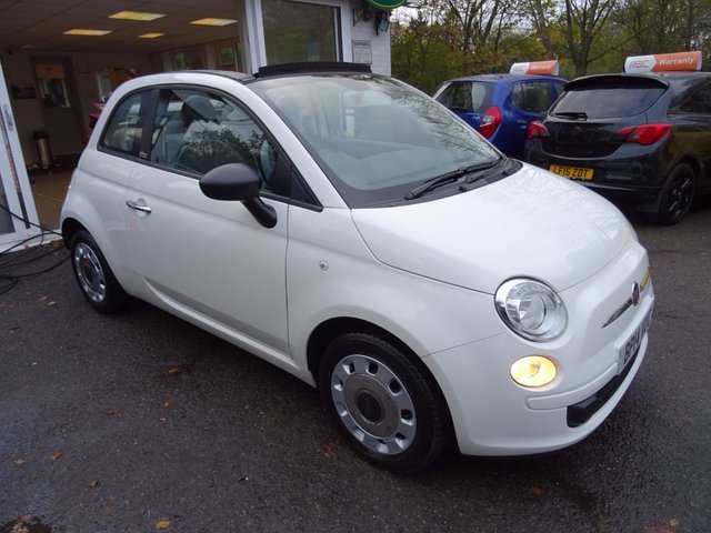 2014 14 Fiat 500 1.2 CONVERTIBLE POP 3d 69 BHP