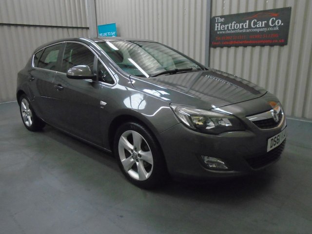 2012 61 Vauxhall Astra 1.4 SRI 5d 138 BHP
