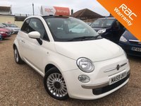 USED 2009 59 FIAT 500 1.2 LOUNGE 3d 69 BHP Low Mileage Stunning Fiat 500 in White