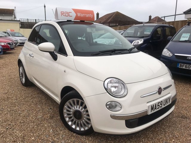 2009 59 Fiat 500 1.2 LOUNGE 3d 69 BHP