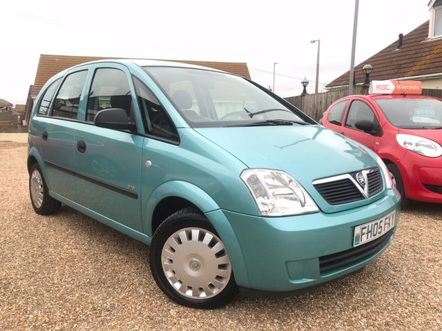 2005 05 Vauxhall Meriva 1.6 LIFE 16V 5d 99 BHP